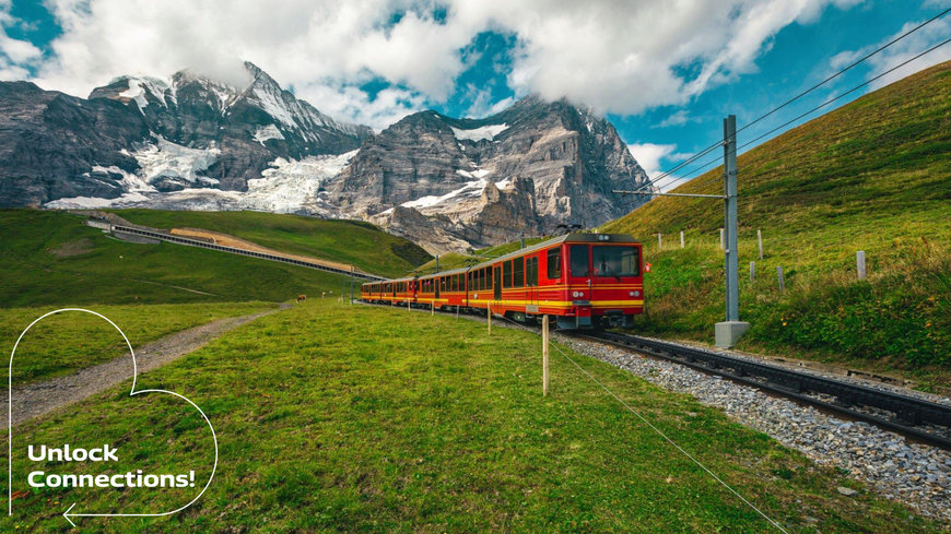 Rail Europe erweitert seine Produktpalette: Neu im Angebot ist der Schweizer Berner Oberland Pass